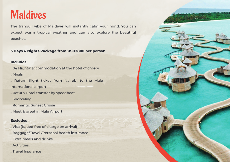 Tour Maldives